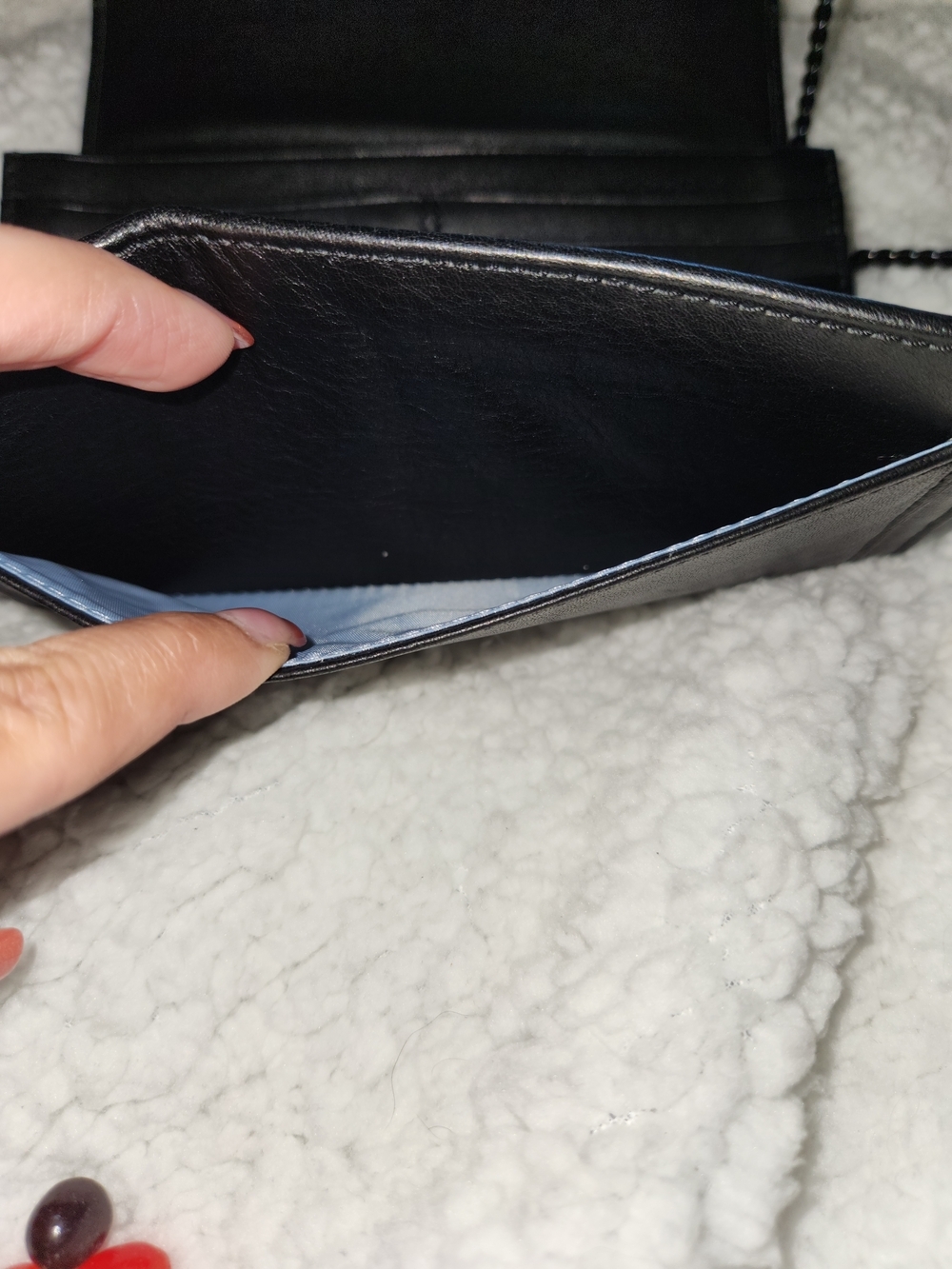 Coach Ashley Black Pleated Leather  Wallet - Picture 9 of 16